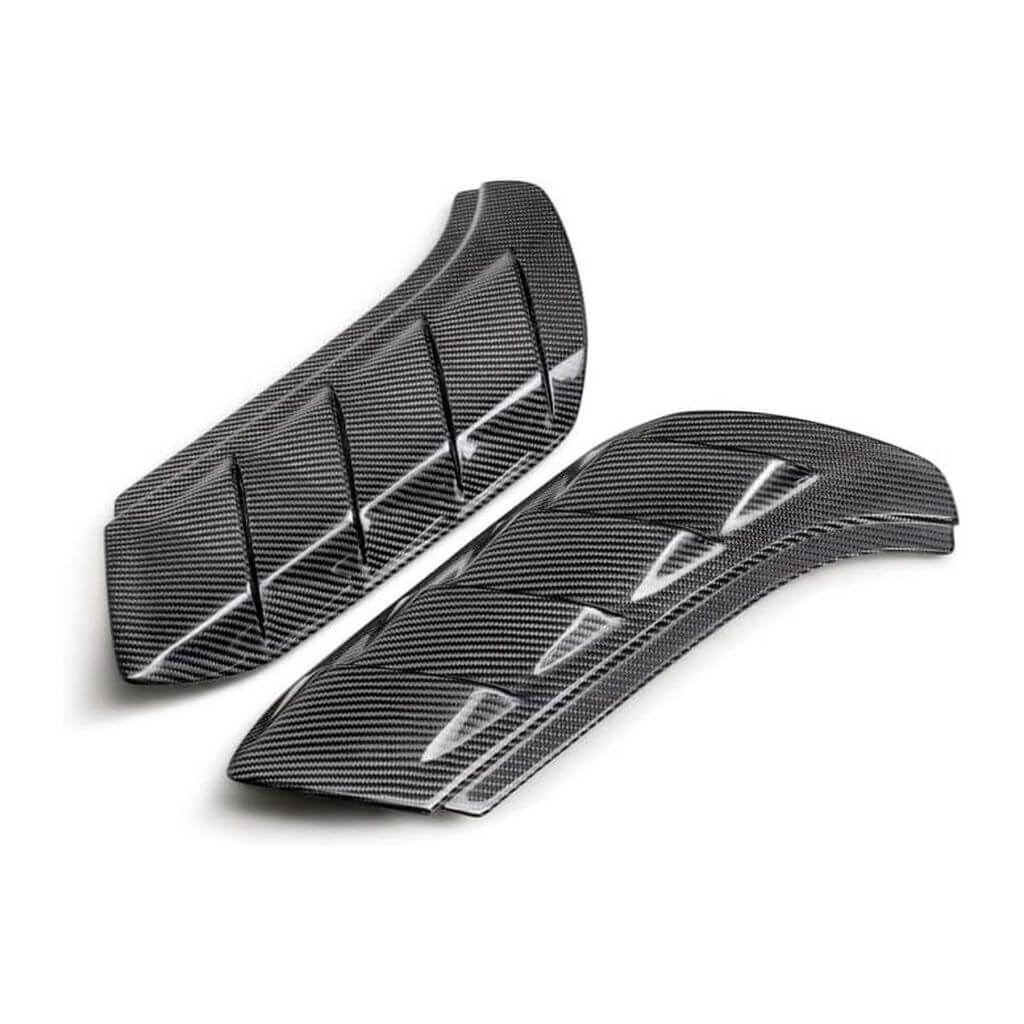 FORD RACING M-16026-BG Carbon Fiber Fender Vent Set, Gloss for FORD Bronco Raptor Photo-0