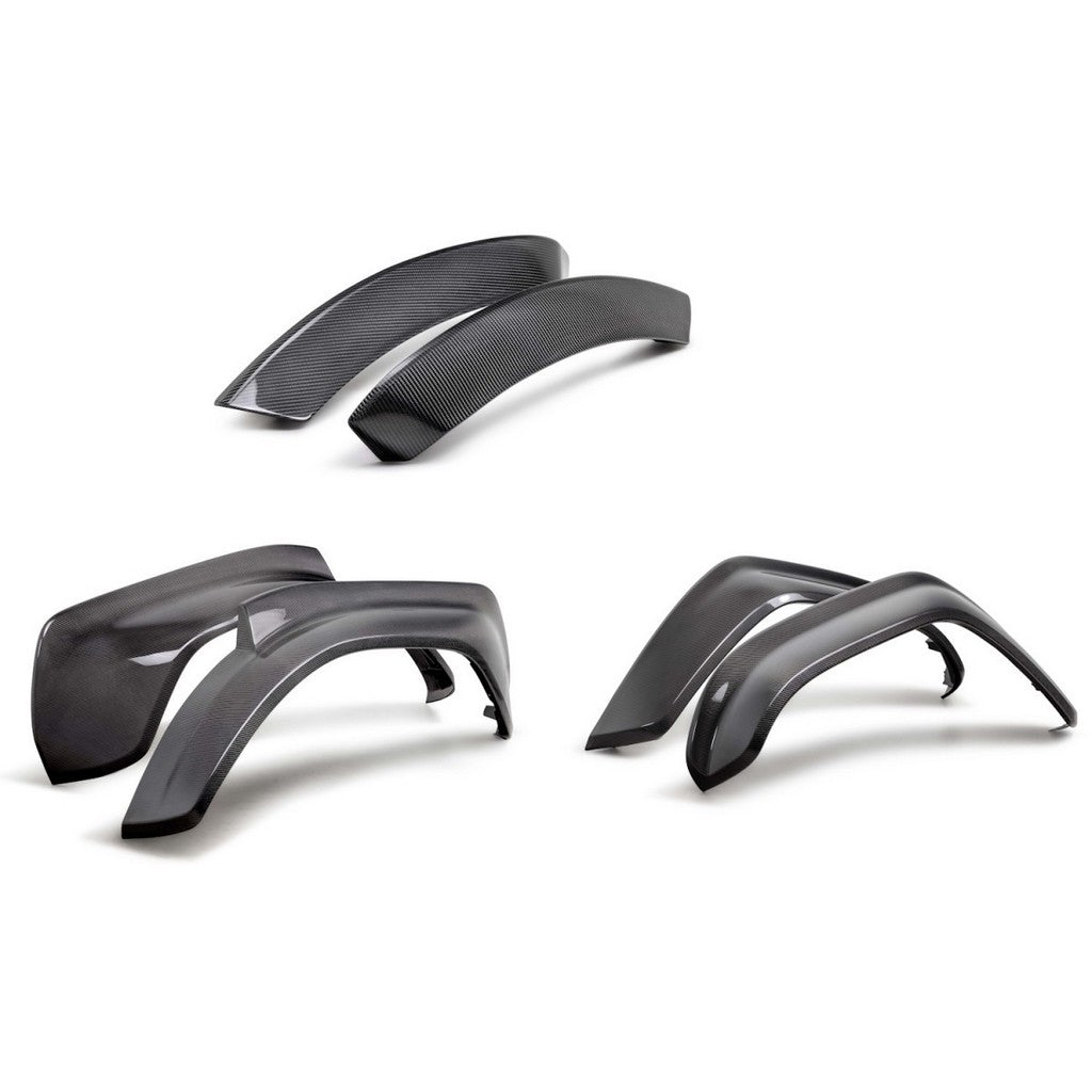 FORD RACING M-16268-BG Carbon Fiber Fender Flares, Gloss for FORD Bronco Raptor Photo-0