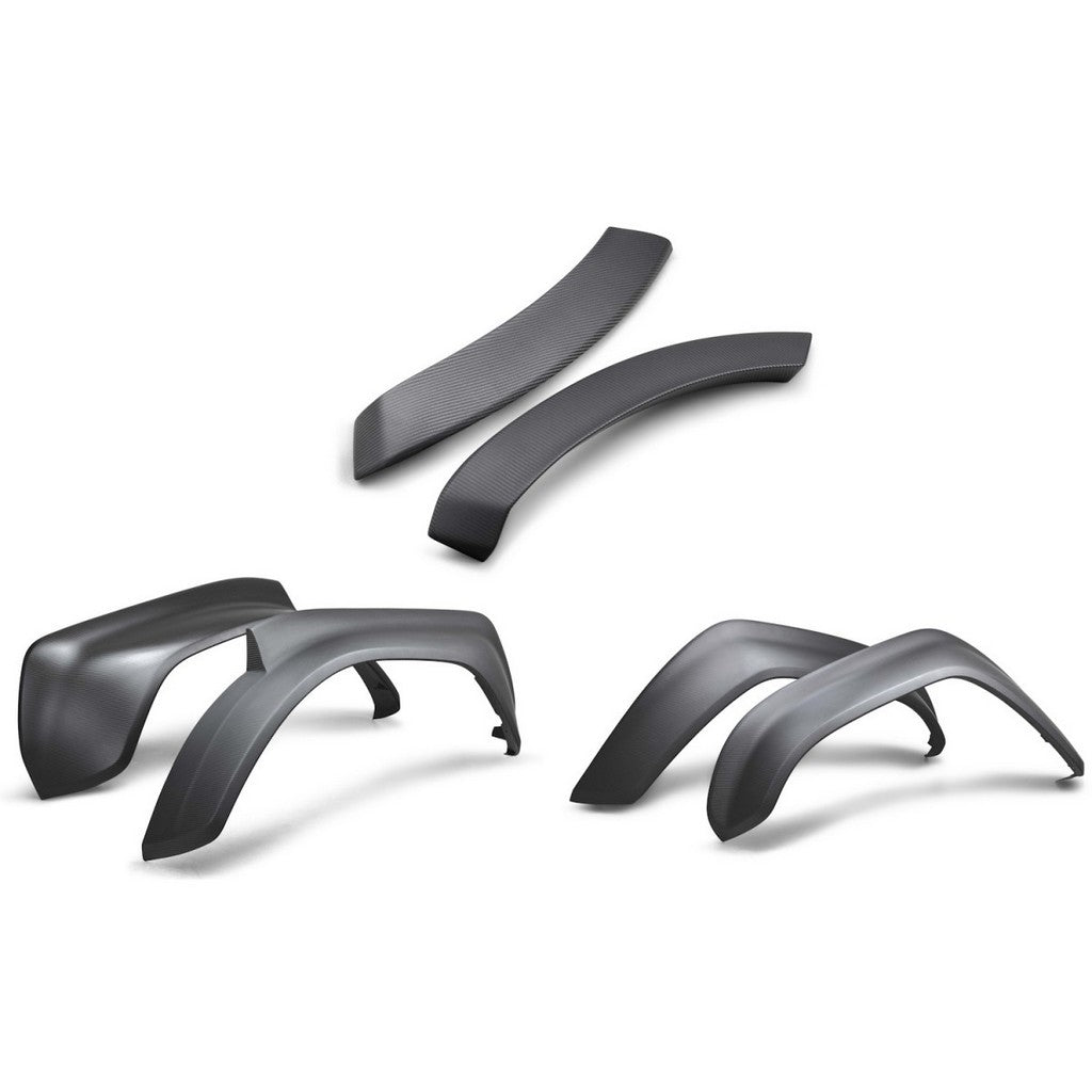 FORD RACING M-16268-BM Carbon Fiber Fender Flare Set, Matte for FORD Bronco Raptor Photo-0