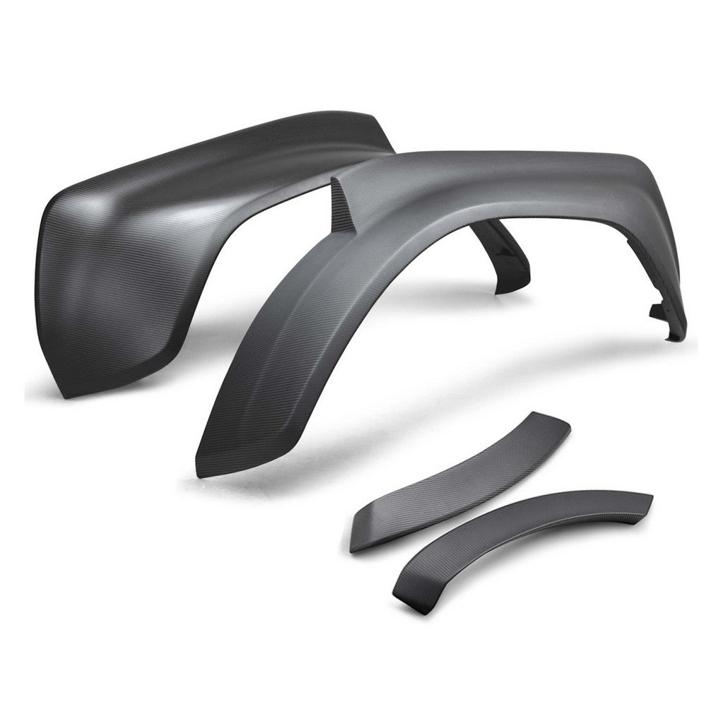 FORD RACING M-16268-BMR Carbon Fiber Rear Fender Flares, Matte for FORD Bronco Raptor Photo-0