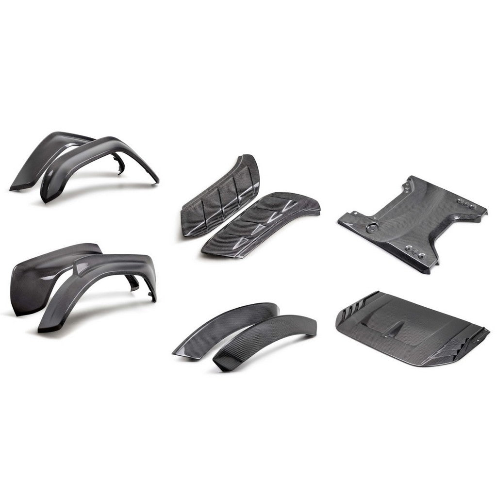 FORD RACING M-16600K-BG Carbon Fiber Appearance Kit, Gloss for FORD Bronco Raptor Photo-0