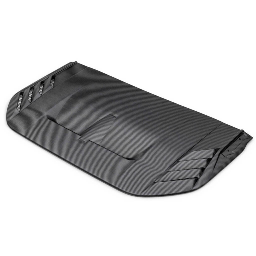 FORD RACING M-16628-BM Carbon Fiber Hood Vent, Matte for FORD Bronco Raptor Photo-0
