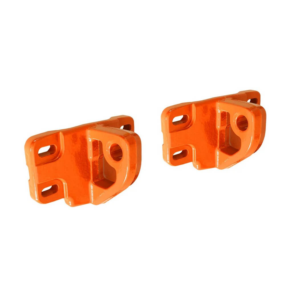 FORD RACING M-18954-BO Tow Hooks (Pair), Orange for FORD Bronco Raptor Photo-0