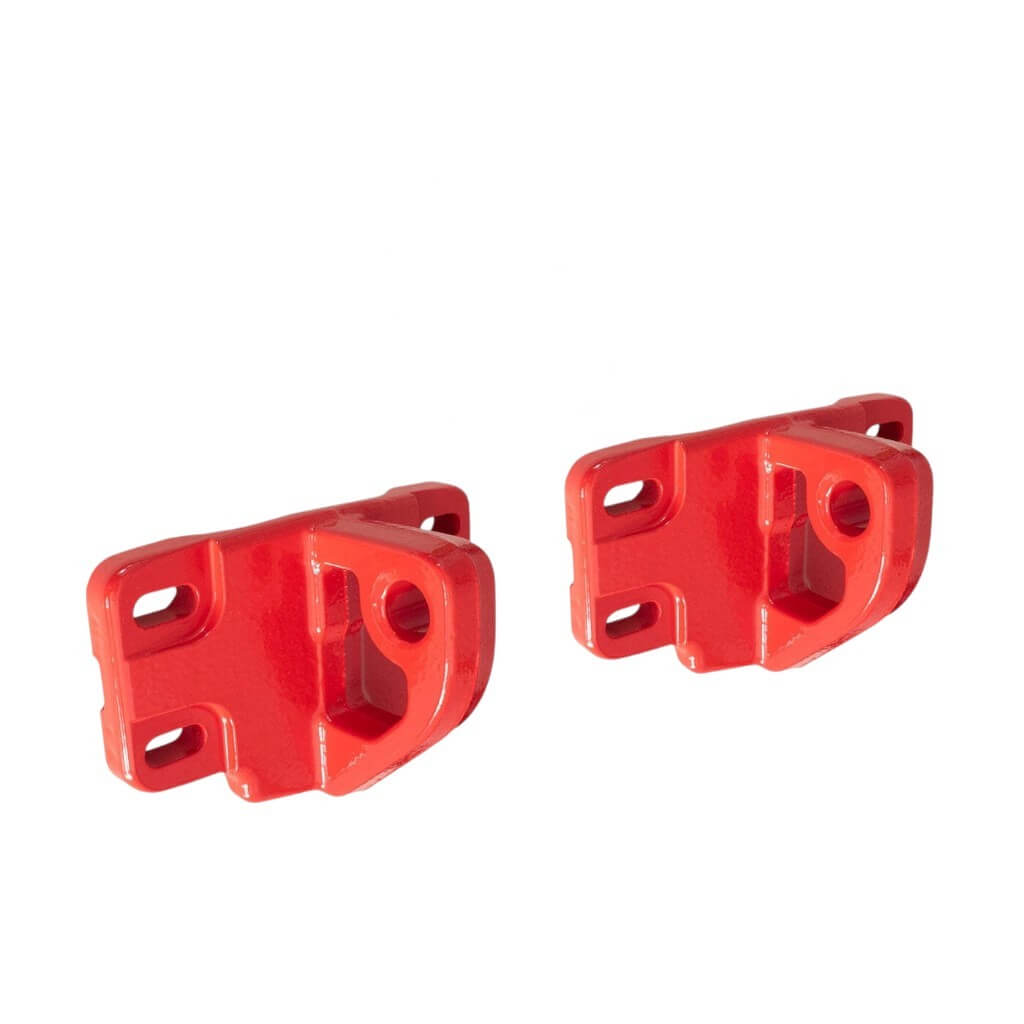 FORD RACING M-18954-BR Tow Hooks (Pair), Red for FORD Bronco Raptor Photo-0