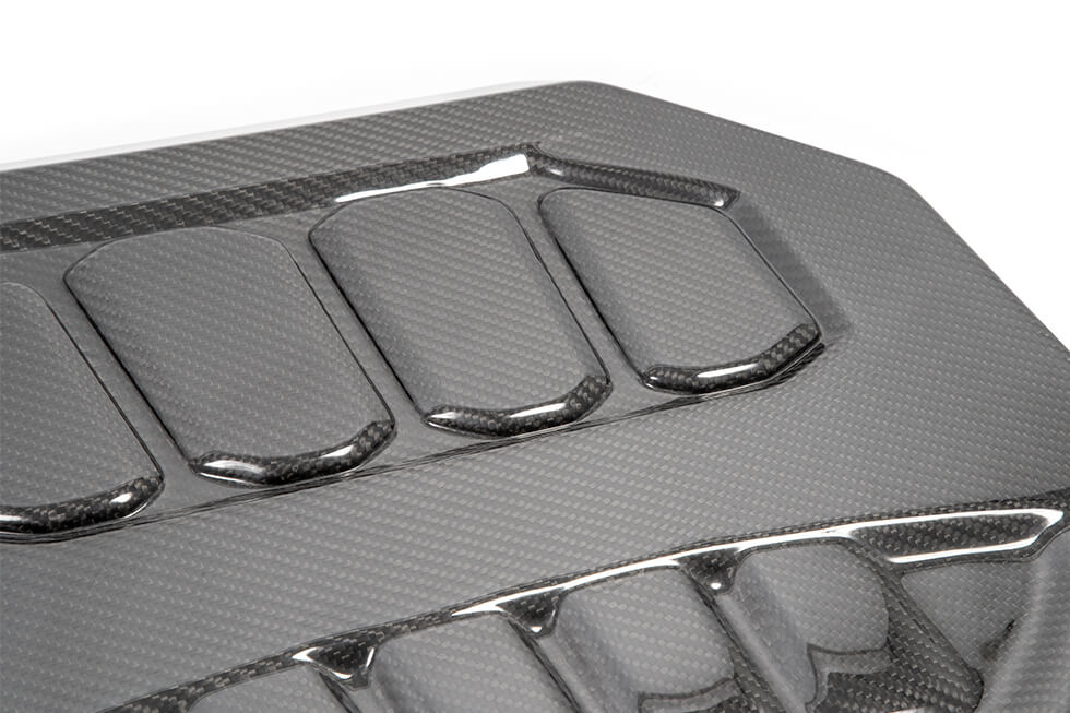 FORGE FMEC3 Carbon Fibre Engine Cover for VOLKSWAGEN Golf MK8 EA888 Gen 4/ AUDI S3 EA888 Gen 4/ CUPRA Formentor/ SKODA Octavia 4 RS Photo-2