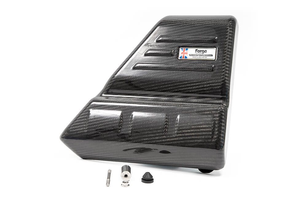 FORGE FMEC4 Carbon Fibre Engine Cover for the FIAT Abarth 500/ 595/ 695 Photo-0
