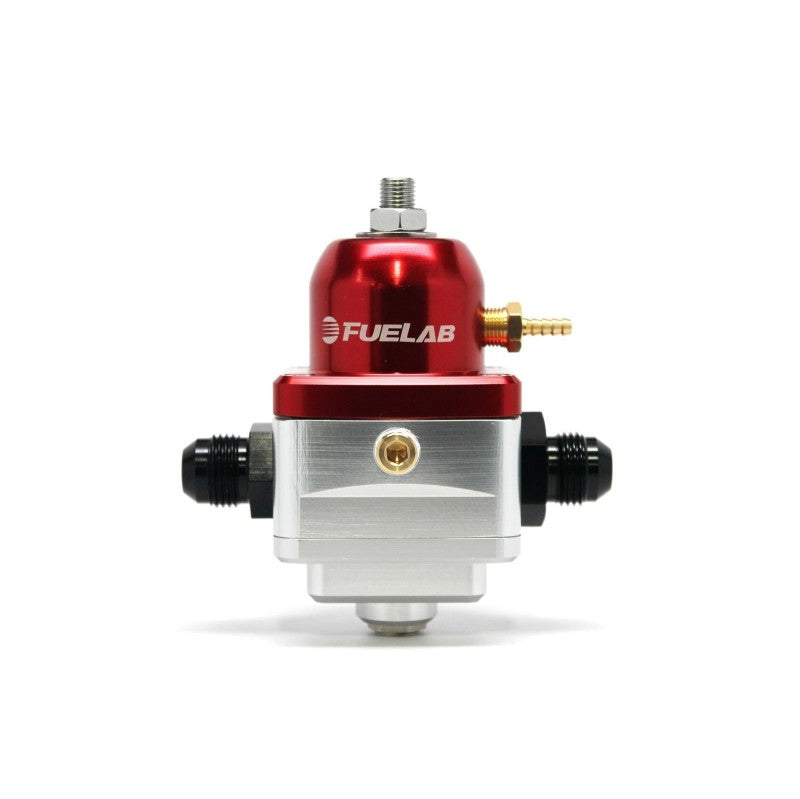 FUELAB 52901-2 Electronic Fuel Pressure Regulator EFI (25-90 psi, 6AN-In, 6AN-Out) Red Photo-0