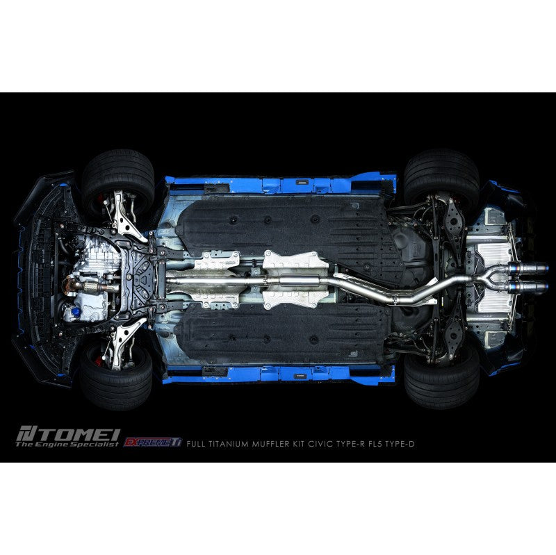 TOMEI TB6090-HN06E Exhaust System EXPREME Ti Titanium for HONDA Civic Type-R (FL5) 2022+ Photo-2