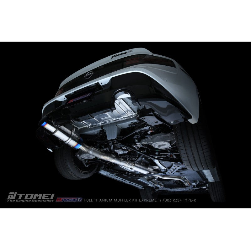 TOMEI TB6090-NS21C Full Titanium Muffler Kit EXPREME TI TYPE-R for NISSAN 400Z (RZ34) 2022+ Photo-1