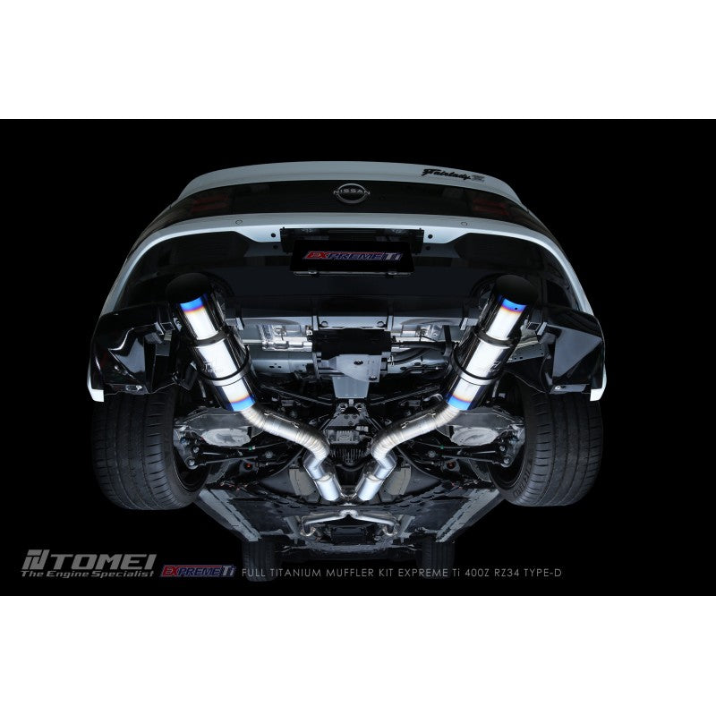 TOMEI TB6090-NS21D Full Titanium Muffler Kit EXPREME TI TYPE-D for NISSAN 400Z (RZ34) 2022+ Photo-2