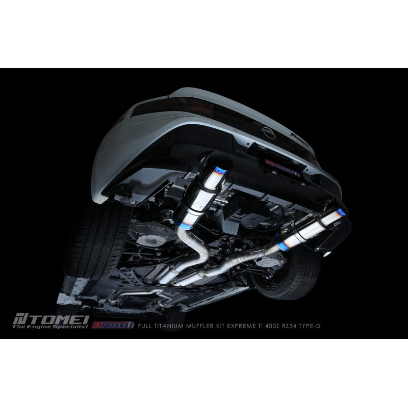 TOMEI TB6090-NS21D Full Titanium Muffler Kit EXPREME TI TYPE-D for NISSAN 400Z (RZ34) 2022+ Photo-3