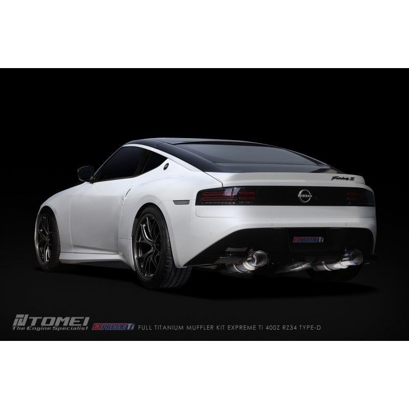 TOMEI TB6090-NS21D Full Titanium Muffler Kit EXPREME TI TYPE-D for NISSAN 400Z (RZ34) 2022+ Photo-4