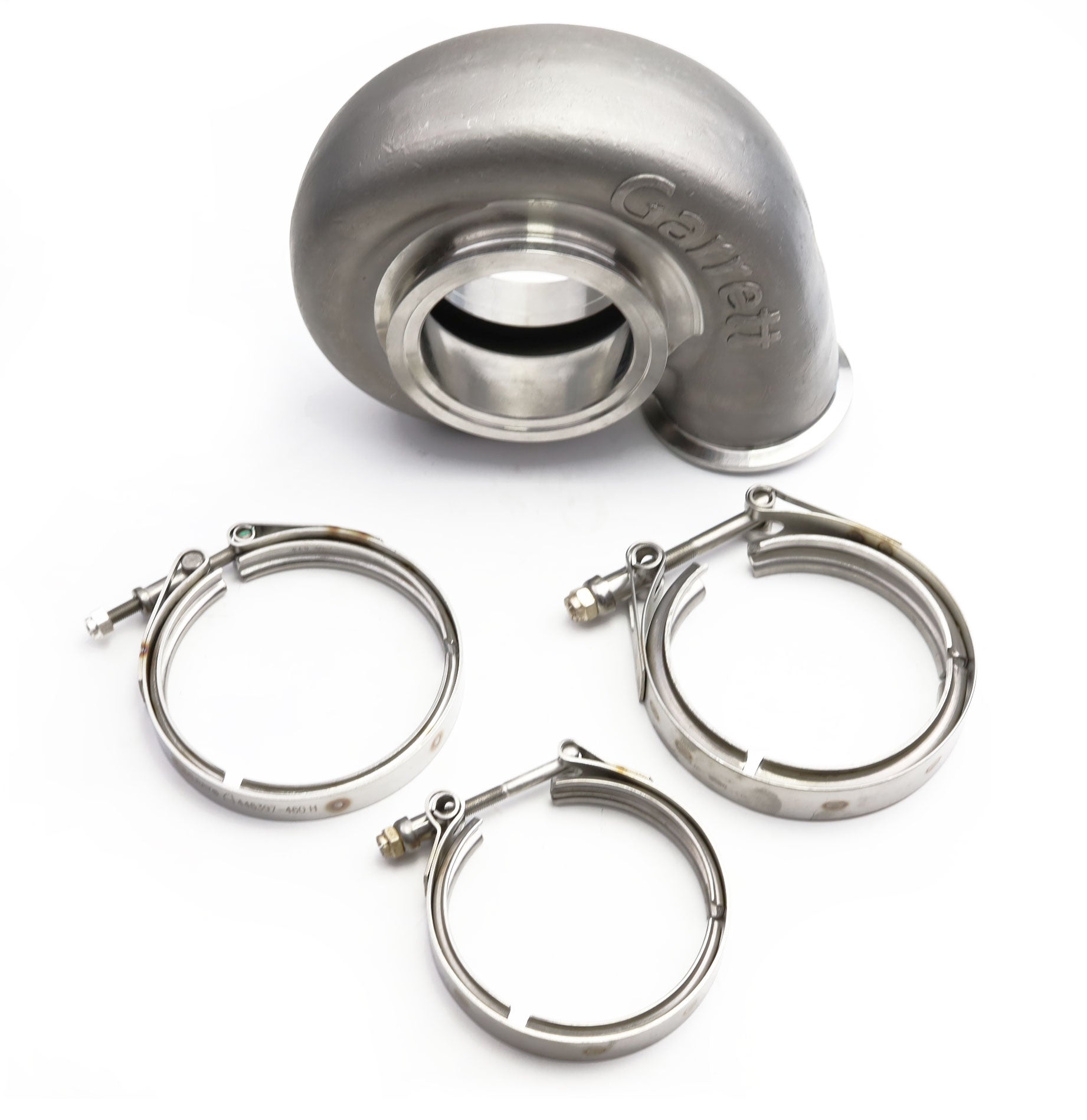 GARRETT 757707-0020 Turbine Housing Kit 1.15 A/R O/V; V-Band In/Out G45 Photo-0