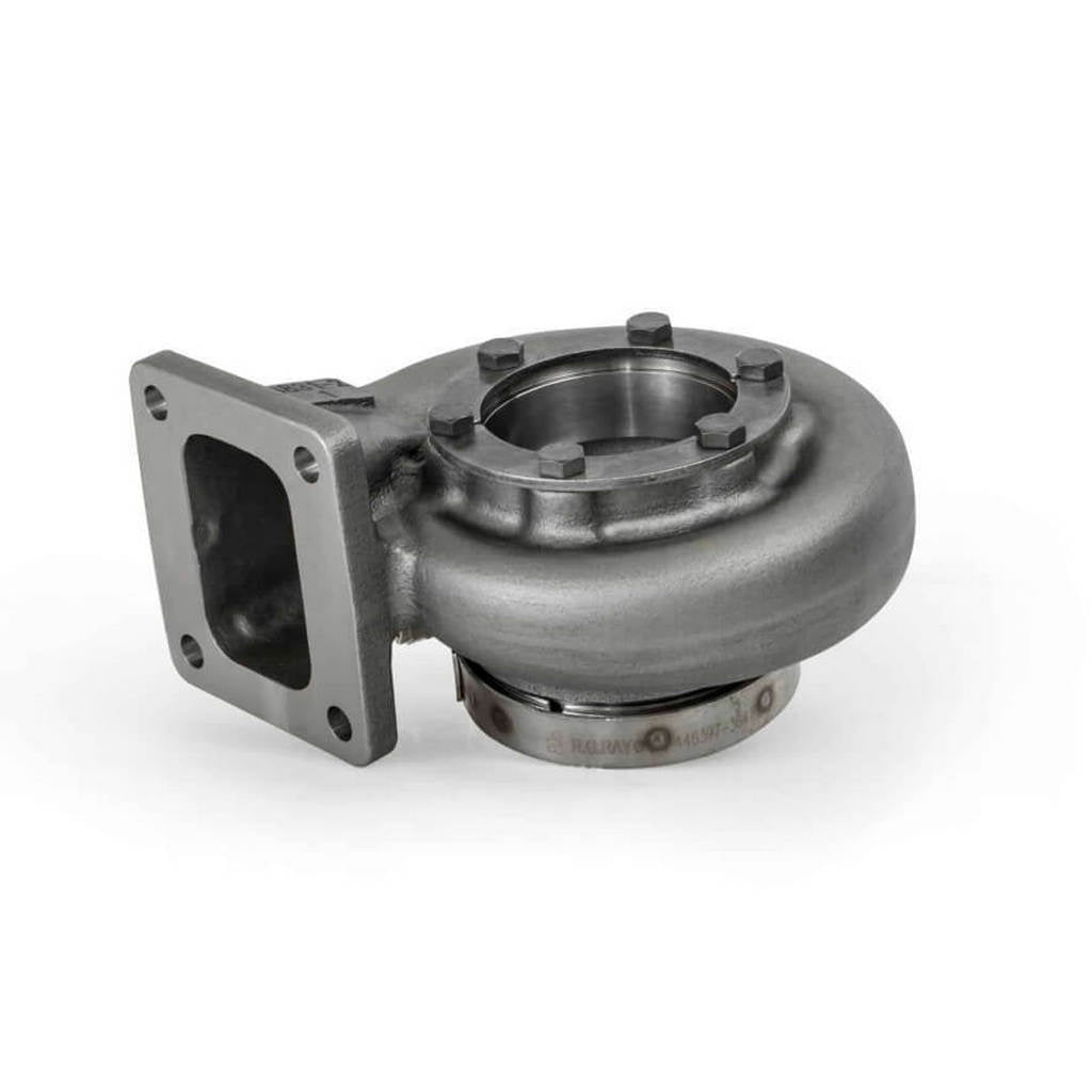 GARRETT 740902-0128 Turbine Housing Kit 0.95 A/R Div T4 / V-Band for GBC37-900 (Standard Rotation) Photo-0