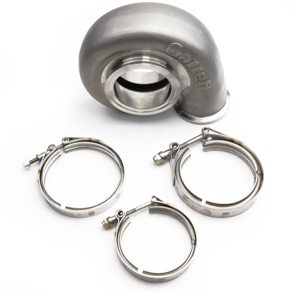 GARRETT 757707-0022 Turbine Housing Kit G45 1.44 A/R, V-Band / V-Band Photo-1