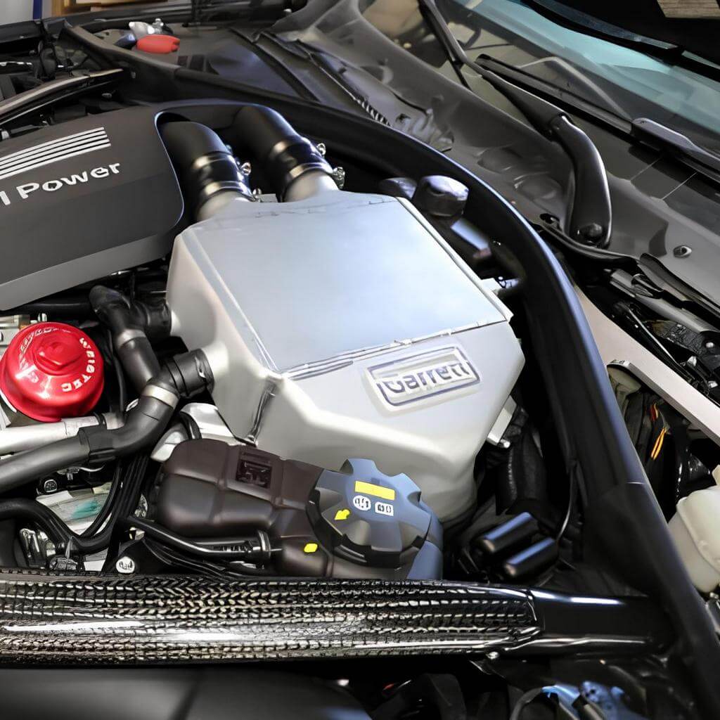 GARRETT 888883-6001 Performance Intercooler Powermax, Aluminum Finish for BMW M2 (F87) / M3 (F80) / M4 (F82 / F83) Photo-2