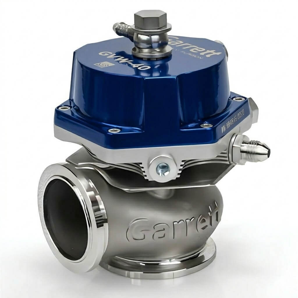 GARRETT 908827-0002 External Wastegate Kit GVW-40, 40mm, Blue Photo-0