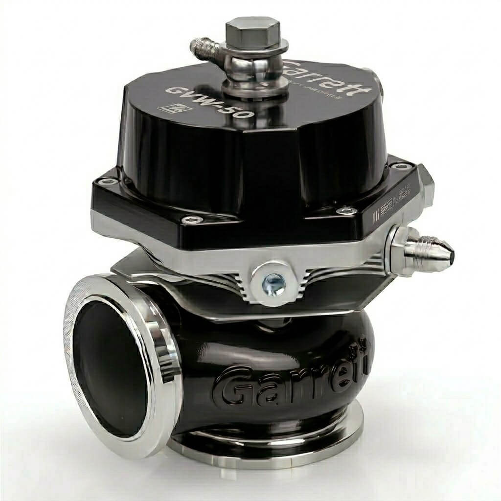 GARRETT 908829-0003 External Wastegate Kit GVW-50, 50mm, Black Photo-0