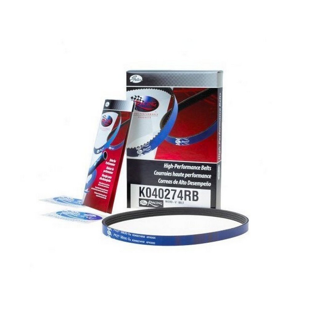 GATES K040353RB Heavy Duty Serpentine Belt for SUBARU WRX / STi 2002-2007 Photo-0