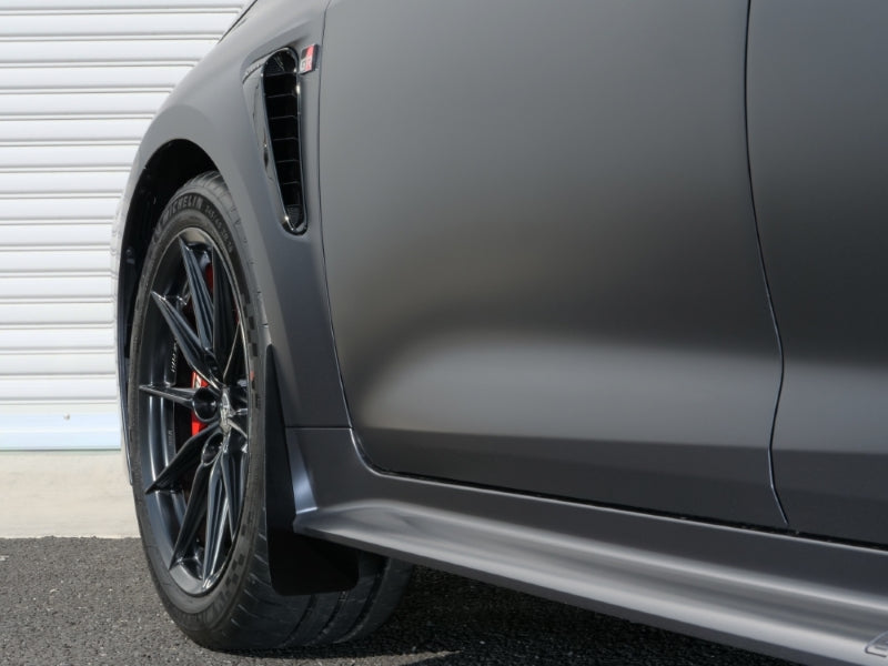 CUSCO 1H1 850 FB Mud Flaps Front (black) for TOYOTA GR Corolla (GZEA14H) 2022- Photo-1