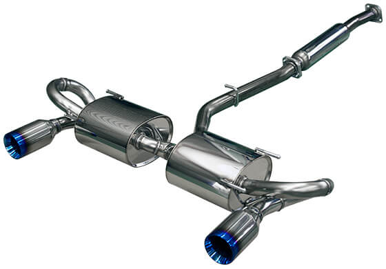 HKS 32018-AT041V Legamax Sports Exhaust (Ti) Toyota GT86/Subaru BRZ Photo-0