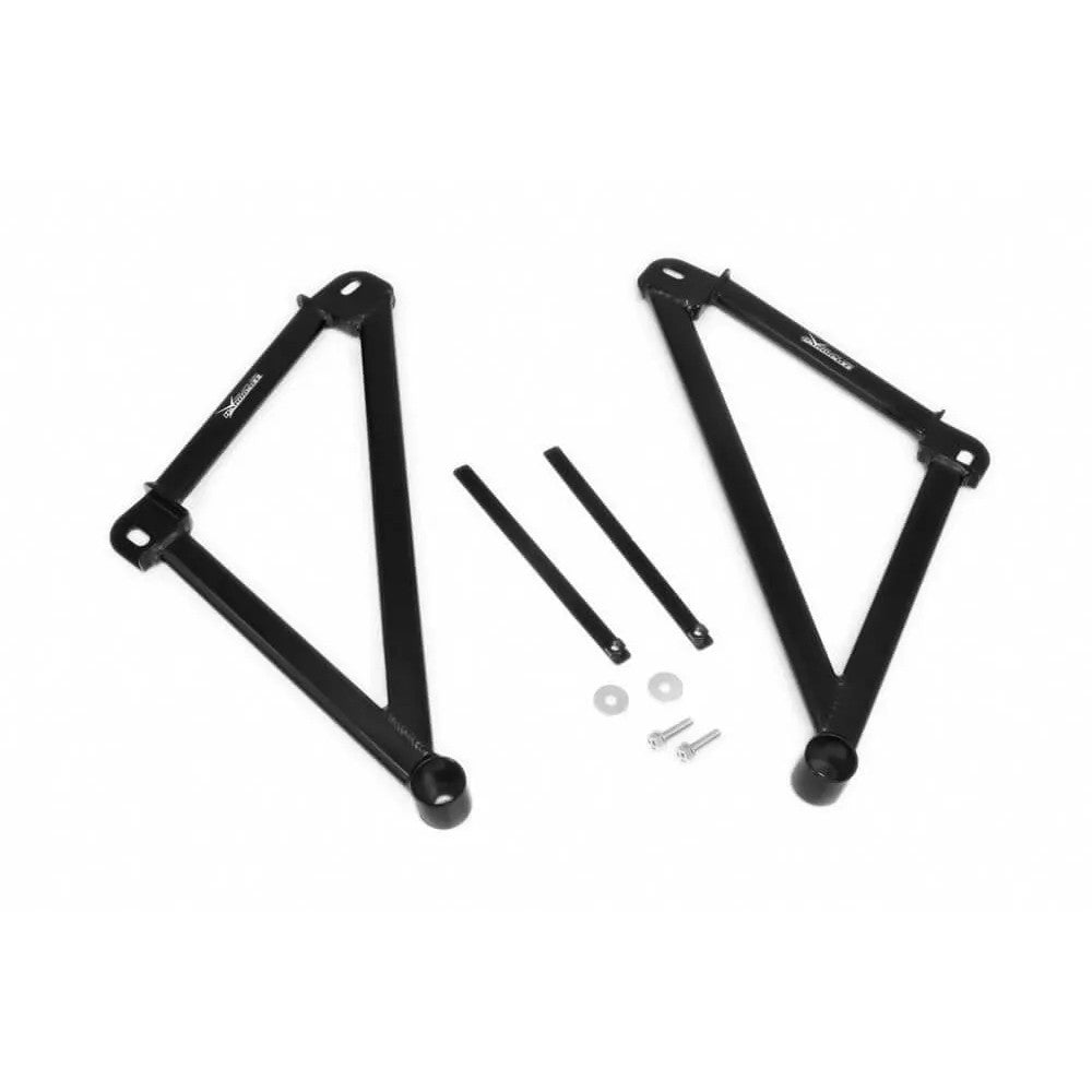 HARDRACE Q0716-ED Rear Lower Brace 2pcs for MAZDA MX-5 Miata (ND) 2015+ Photo-0