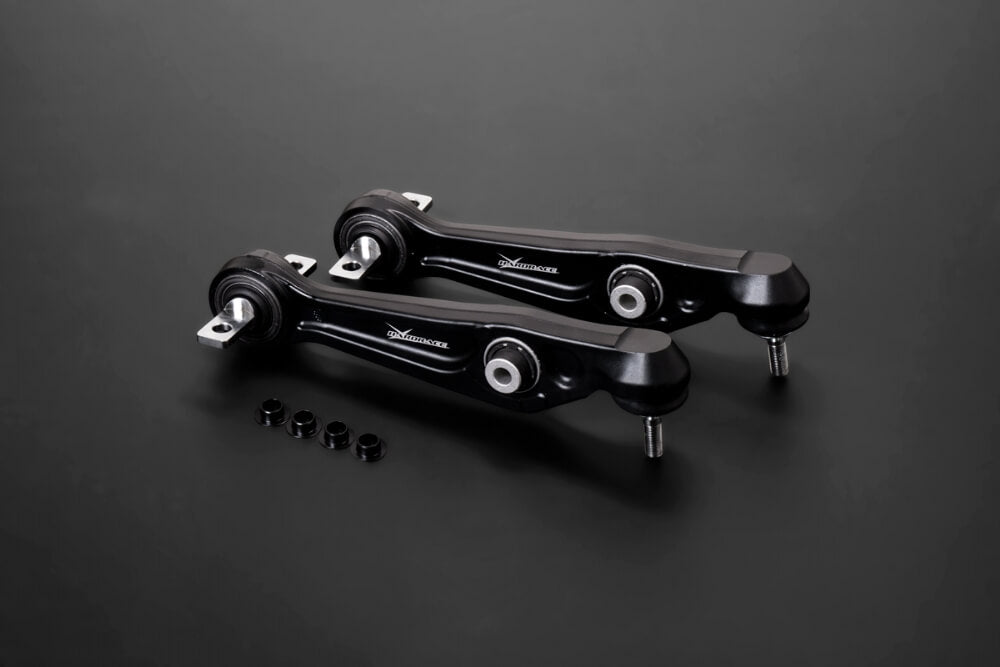 HARDRACE Q1319 Front lower front straight arm (pillow ball) - 2pcs/set for TESLA Model 3 2017+ Photo-0