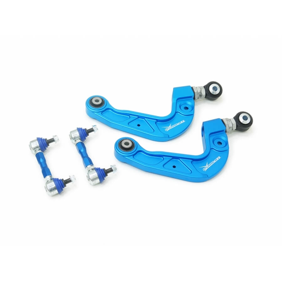 HARDRACE Q1384 Rear Upper Camber Arm + Stab. Link Kit 4pcs for for AUDI A4 / A5 (B9) 2016-2024 Photo-0