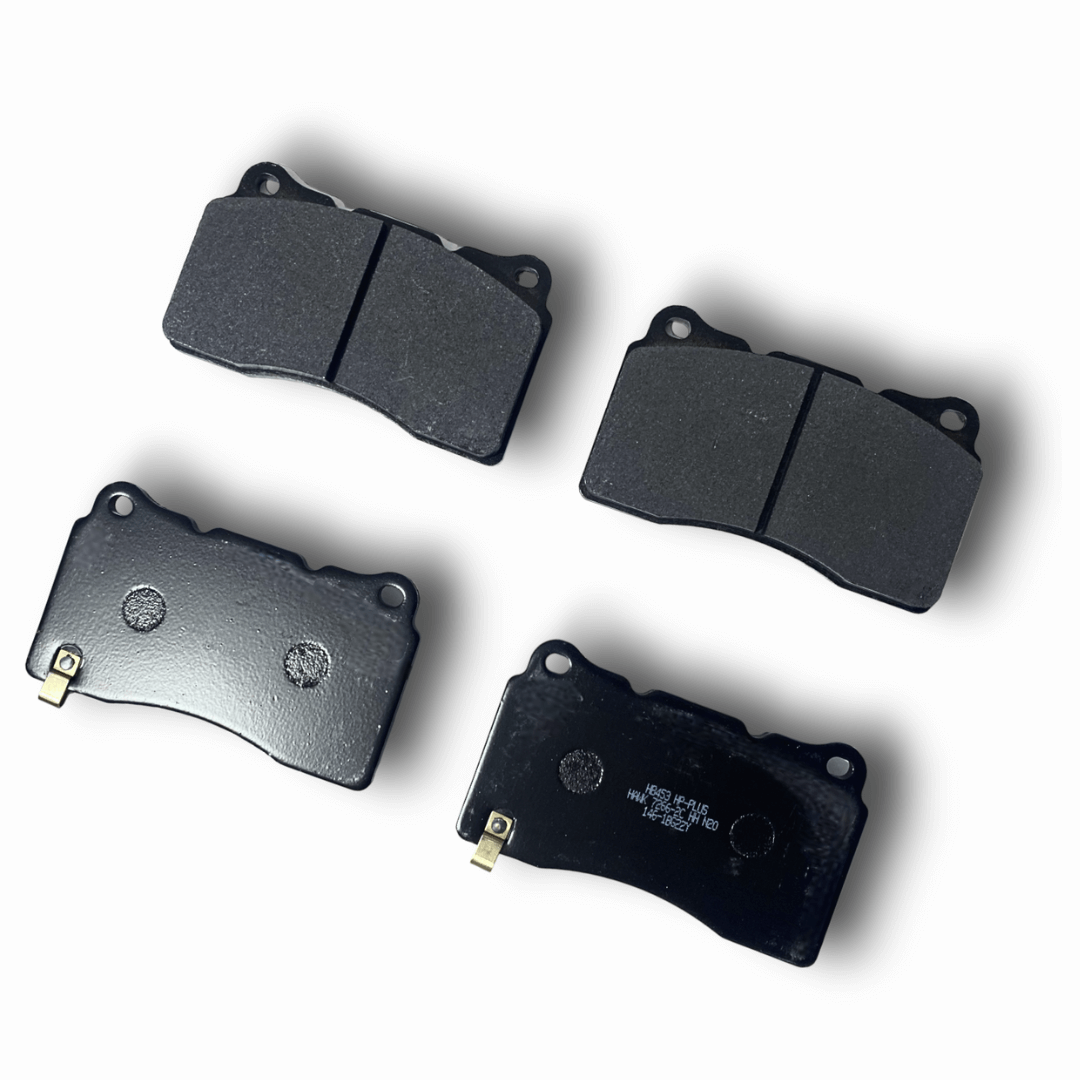 HAWK HB453N.585 Front Brake Pads HP+ for SUBARU Impreza WRX STI 2006-2015 / TOYOTA (GT86 / GR86) / MITSUBISHI Lancer EVO 2003-2014 Photo-0