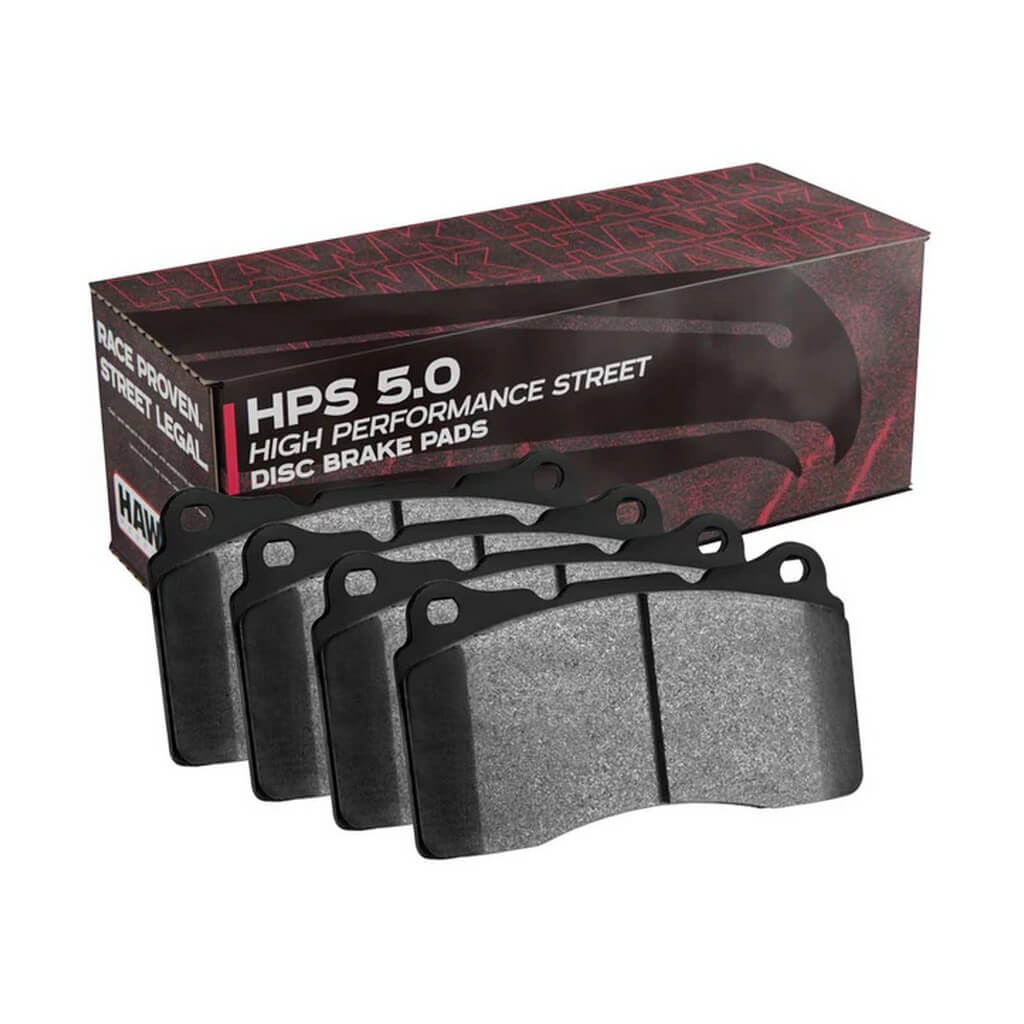 HAWK HB518B.642 Rear Brake Pads HPS 5.0 for BMW M3 (E46) 2001-2006 / Z4 M 2006- Photo-0