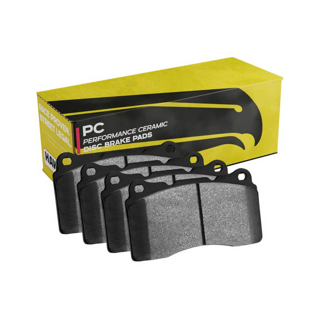 HAWK HB553Z.652 Rear Brake Pads Performance Ceramic for AUDI RS4 (B7) / RS6 (C5) Photo-0