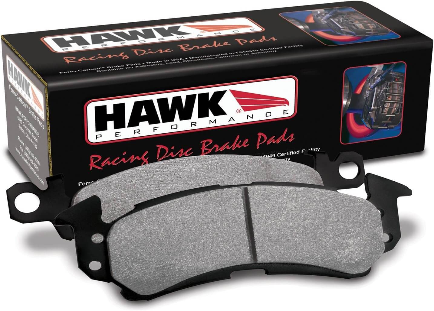 HAWK HB949N.657 Brake Pads HP Plus Photo-0