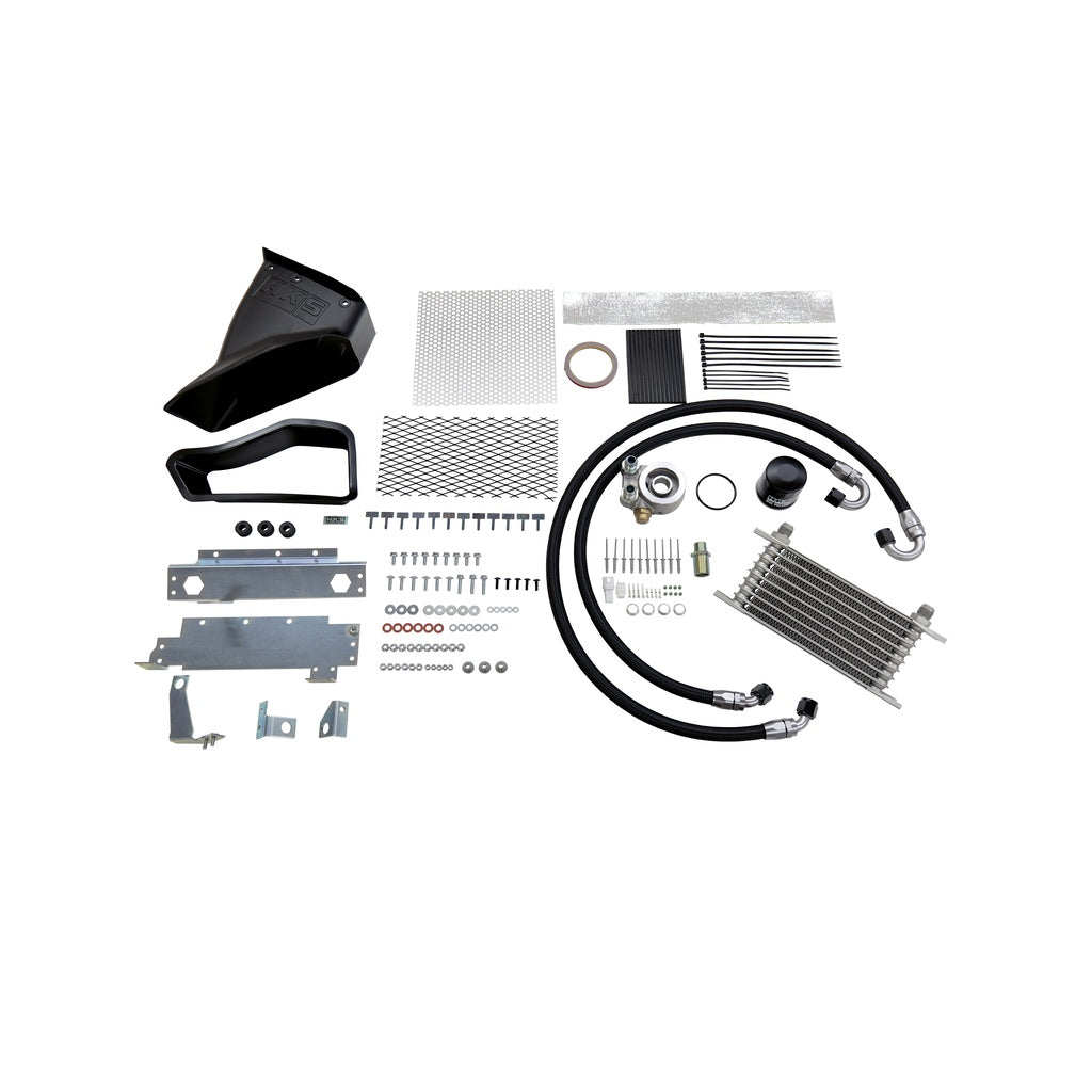 HKS 15004-AH105 Oil Cooler Kit (Black) for HONDA Civic Type-R (FL5) Photo-0