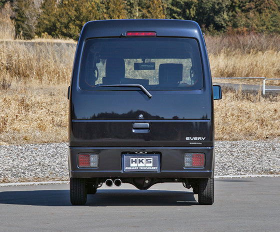 HKS 31013-AS015 Legal Muffler for MITSUBISHI Minicab (DS64V) Photo-1