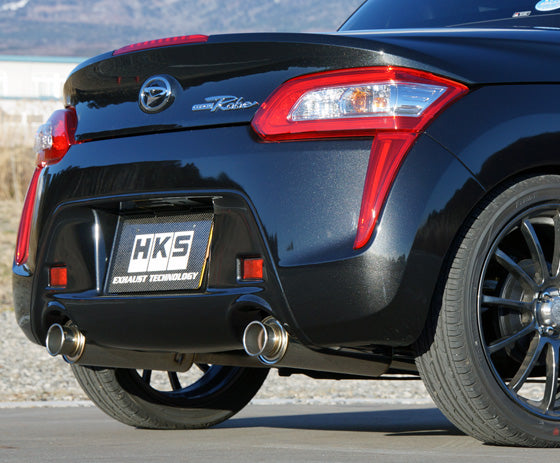 HKS 31019-AD006 Exhaust System SILENT HI-POWER for TOYOTA Copen GR Sport (LA400A) Photo-1