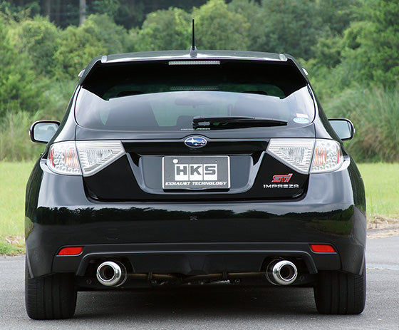 HKS 31019-AF127 Exhaust System HI-POWER SPEC-L II for SUBARU Impreza WRX STI (GRF/GRB) Photo-1