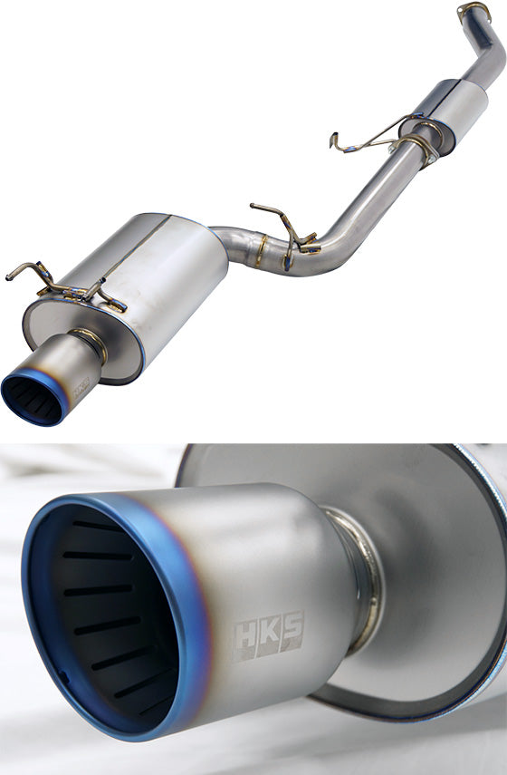 HKS 31029-AN007 Super Turbo Muffler Ti for NISSAN Skyline GT-R (R32) Photo-0