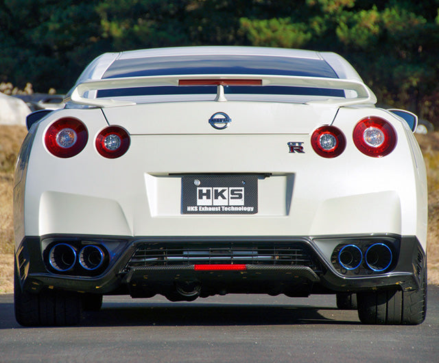 HKS 31029-AN010 Super Turbo Muffler for NISSAN GT-R (R35) Photo-1