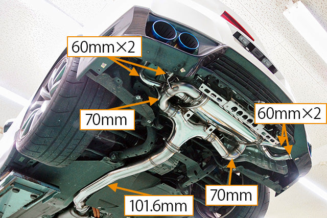 HKS 31029-AN010 Super Turbo Muffler for NISSAN GT-R (R35) Photo-3