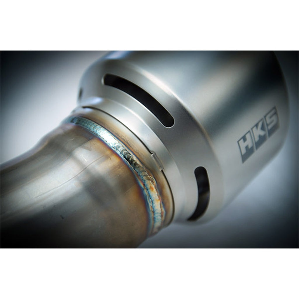 HKS 31029-AT012 Exhaust System SUPER TURBO MUFFLER MATTE EDITION for TOYOTA GR Supra RZ grade 8AT B58 Engine (DB02 / DB06) Photo-1
