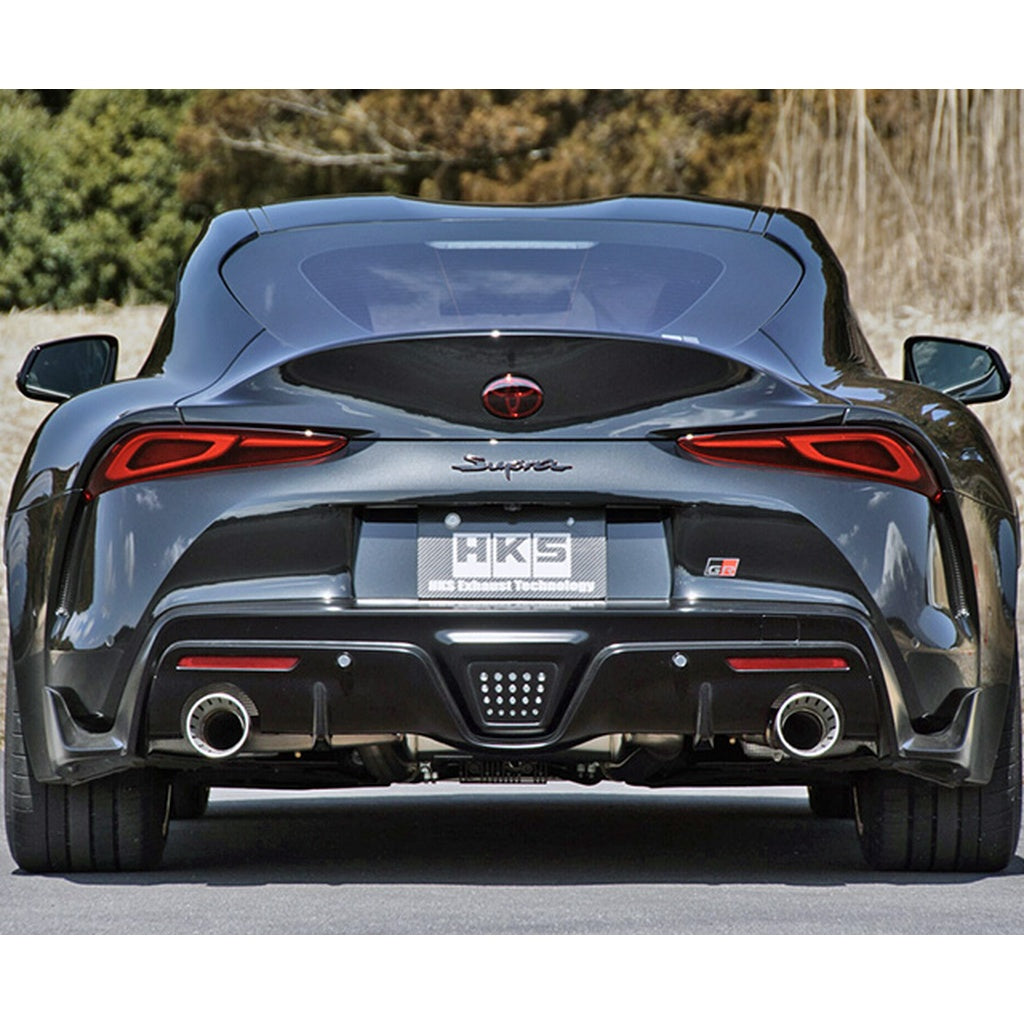 HKS 31029-AT012 Exhaust System SUPER TURBO MUFFLER MATTE EDITION for TOYOTA GR Supra RZ grade 8AT B58 Engine (DB02 / DB06) Photo-5