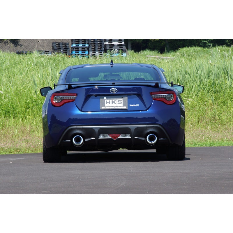 HKS 32016-AT123V Exhaust System Hi-Power SPEC-L2 THE BLUEST EDITION for SUBARU BRZ (ZC6) / Toyota GT86 (ZN6) Photo-10
