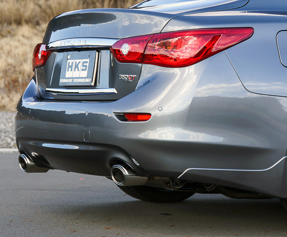 HKS 32018-AN027 Muffler LEGAMAX PREMIUM for NISSAN Skyline (HV37/ZV37) Photo-1