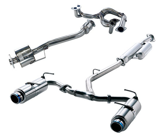HKS 32025-AT006 Super Exhaust System R-SPEC + Hi-POWER SPEC-L II for TOYOTA GT86, SUBARU BRZ 2012-2016 Photo-0