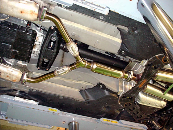 HKS 33004-AN003 Stainless Center Pipe TYPE-S for NISSAN 370Z/350Z Photo-1