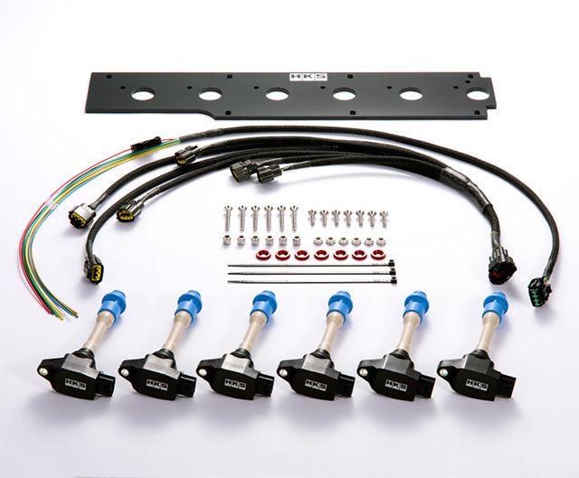 HKS 43005-AT001 Ignition Coils SUPER FIRE RACING COIL for TOYOTA Supra (2JZ-GTE) Photo-0