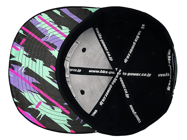 HKS 51007-AK529 Flat Brim Cap No.87 Oil Color Photo-1