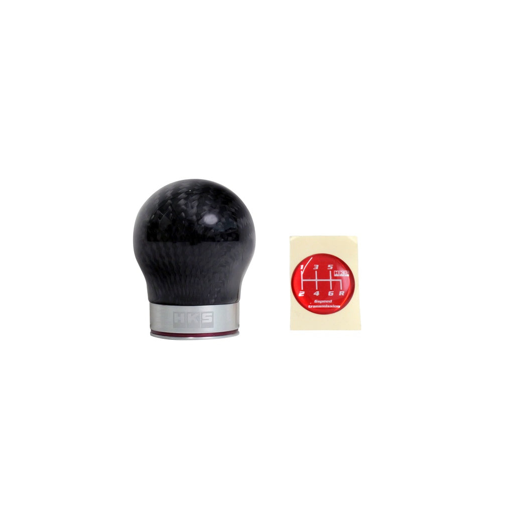 HKS 51999-AF001 Carbon Shift Knob for SUBARU Impreza WRX STI (GRB / VAB) Photo-0
