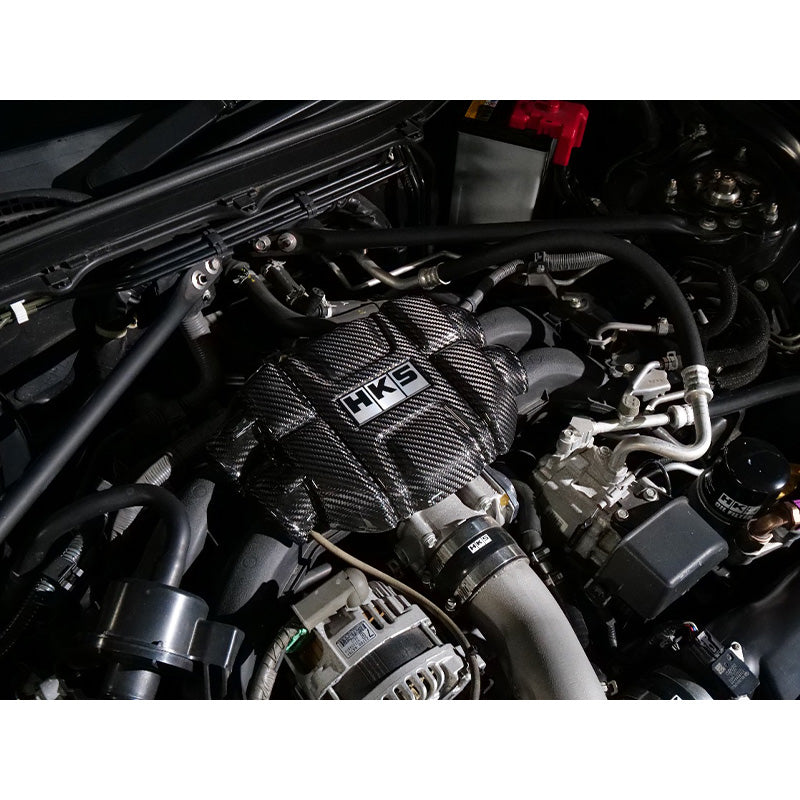 HKS 70026-AT013 Carbon Engine Cover for TOYOTA 86/SUBARU BRZ 2012-2021 Photo-0