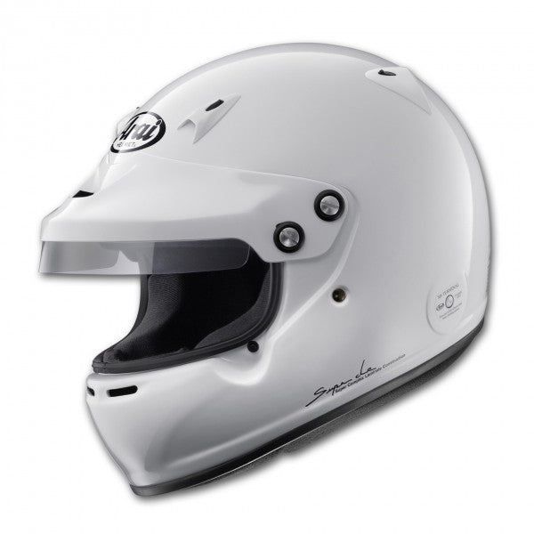ARAI 1010350106 Racing helmet GP-W, FIA/SNELL 2020, white, size XL Photo-0